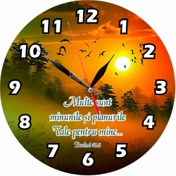 Ceas rotund, Multe sunt minunile si planurile Tale  